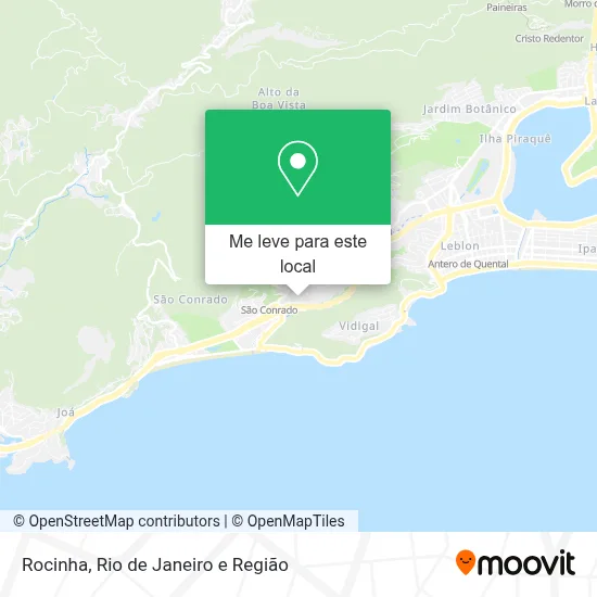 Rocinha mapa