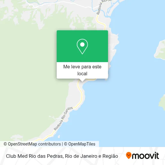 Club Med Rio das Pedras mapa