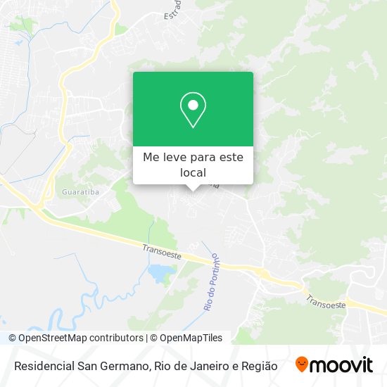 Residencial San Germano mapa