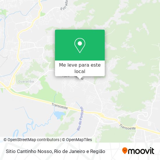 Sitio Cantinho Nosso mapa