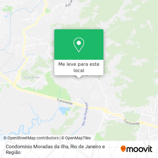 Condomínio Moradas da Ilha mapa