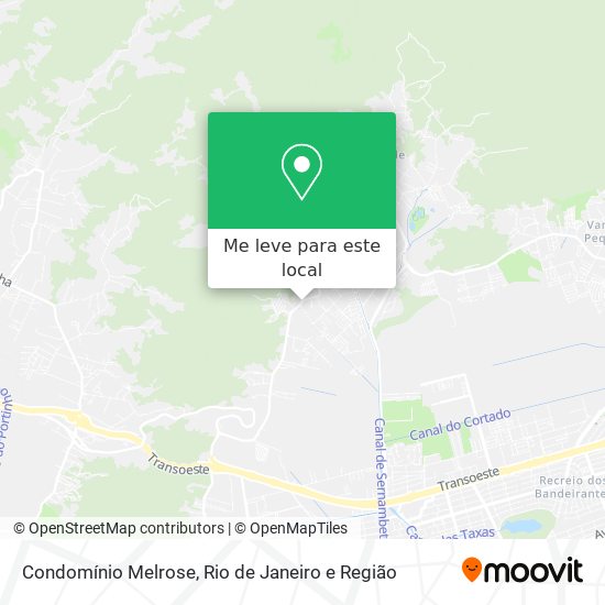 Condomínio Melrose mapa