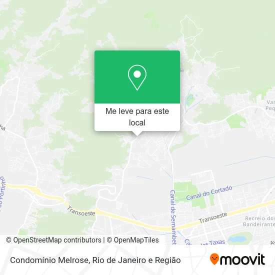 Condomínio Melrose mapa