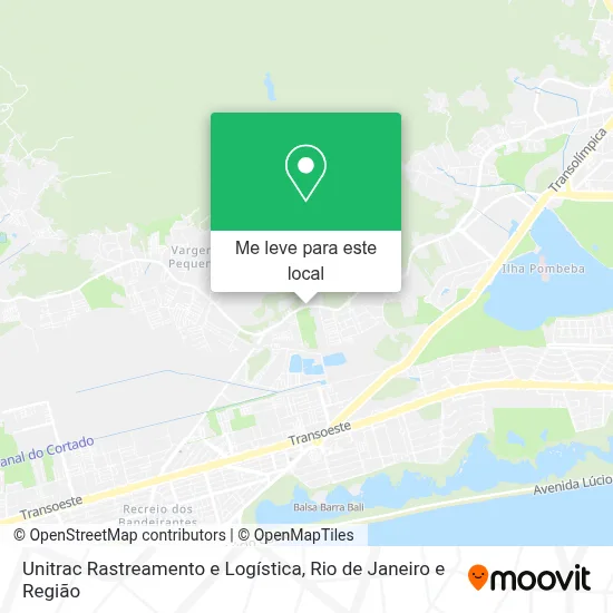 Unitrac Rastreamento e Logística mapa