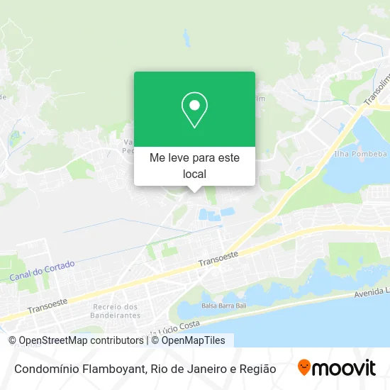 Condomínio Flamboyant mapa