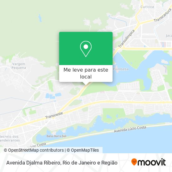 Avenida Djalma Ribeiro mapa