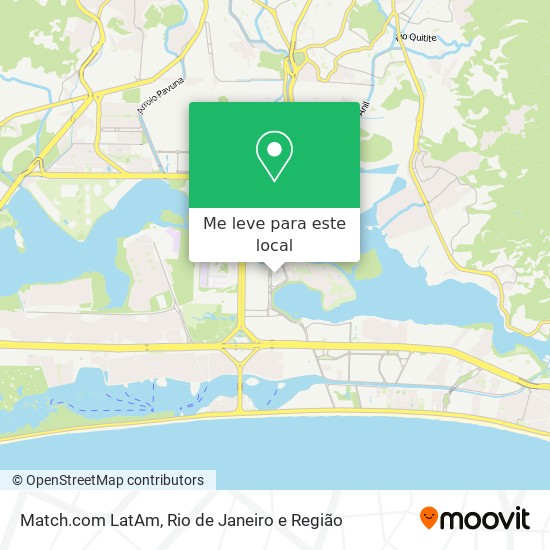 Match.com LatAm mapa