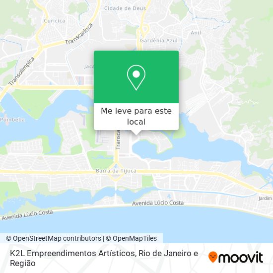 K2L Empreendimentos Artísticos mapa