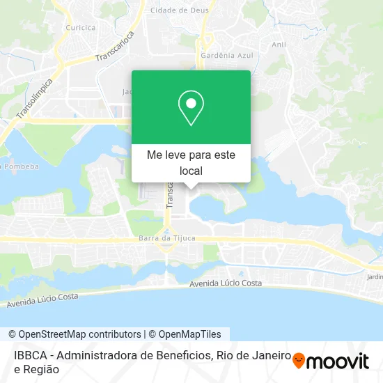 IBBCA - Administradora de Beneficios mapa