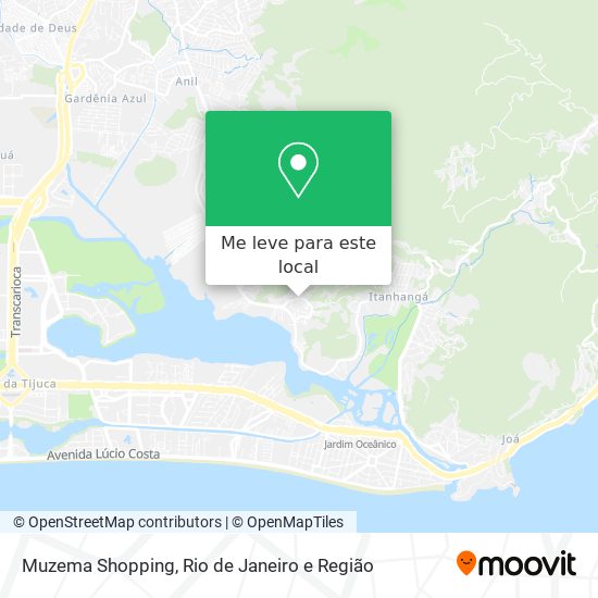 Muzema Shopping mapa