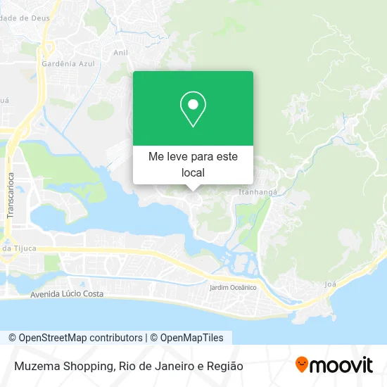 Muzema Shopping mapa