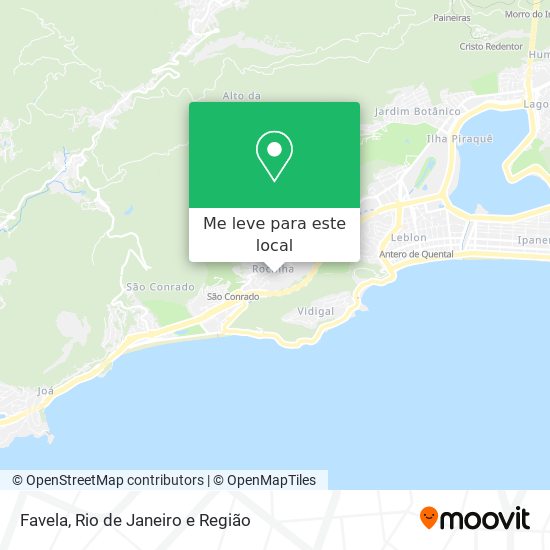 Favela mapa