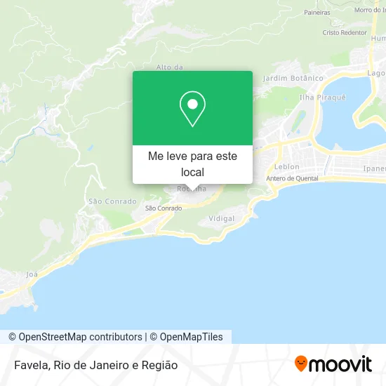 Favela mapa
