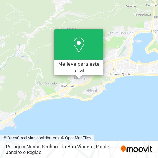 Paróquia Nossa Senhora da Boa Viagem mapa