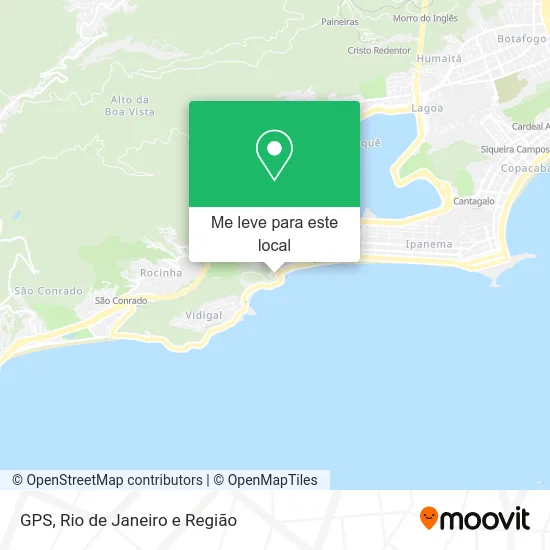 GPS mapa