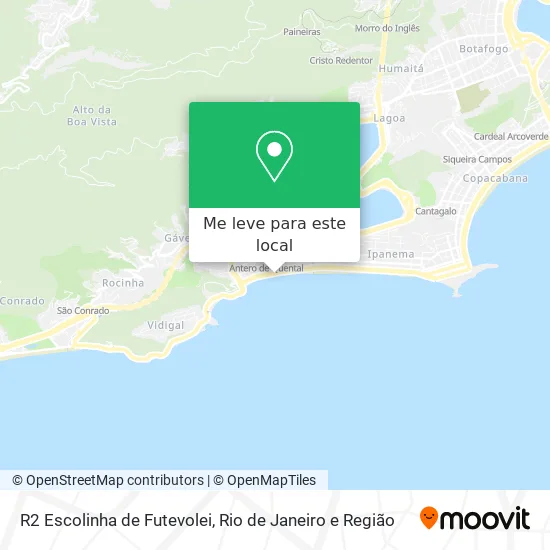 R2 Escolinha de Futevolei mapa