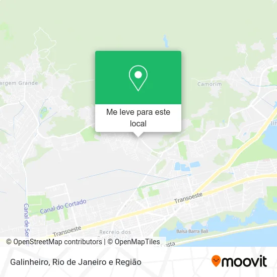 Galinheiro mapa