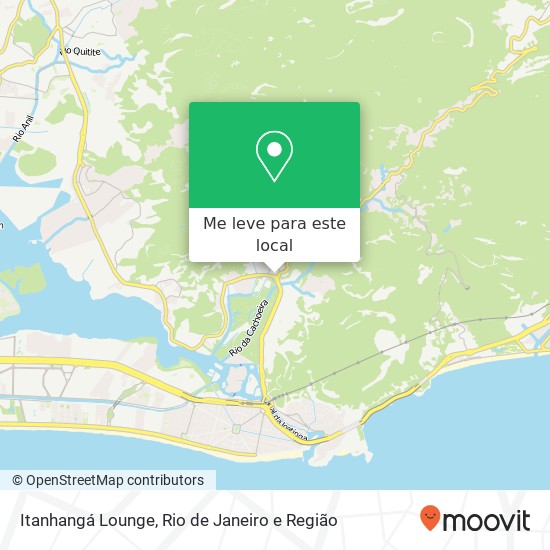 Itanhangá Lounge mapa