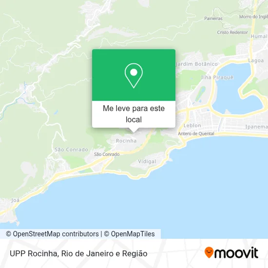 UPP Rocinha mapa