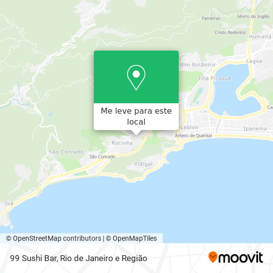 99 Sushi Bar mapa