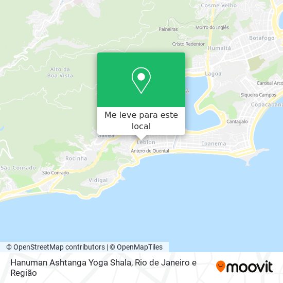 Hanuman Ashtanga Yoga Shala mapa