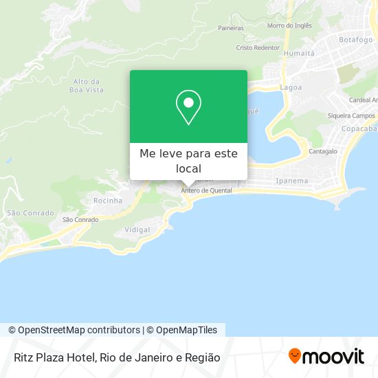 Ritz Plaza Hotel mapa