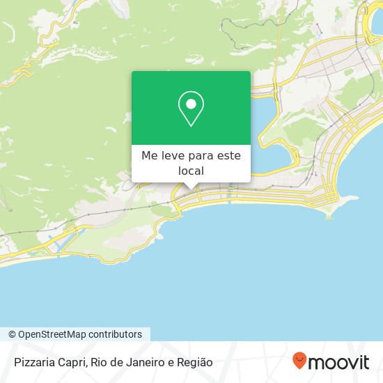 Pizzaria Capri mapa