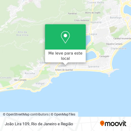 João Lira 109 mapa