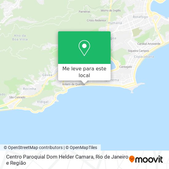 Centro Paroquial Dom Helder Camara mapa