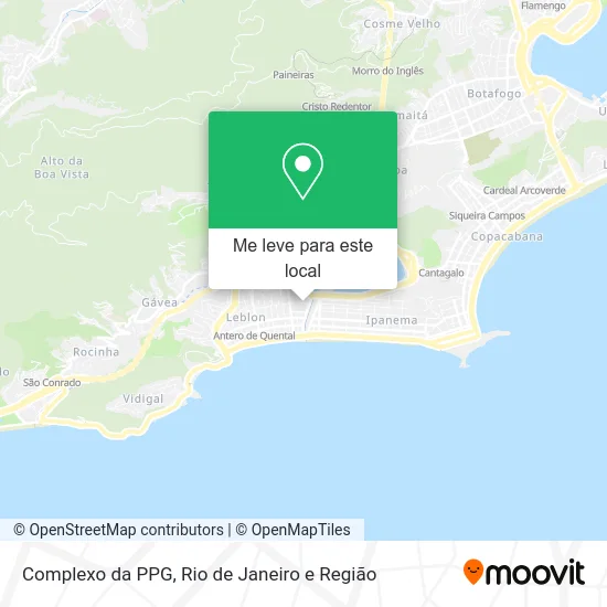 Complexo da PPG mapa