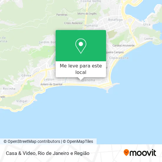 Casa & Video mapa
