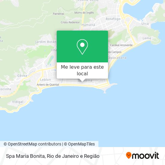 Spa Maria Bonita mapa