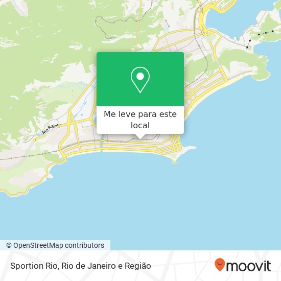 Sportion Rio mapa