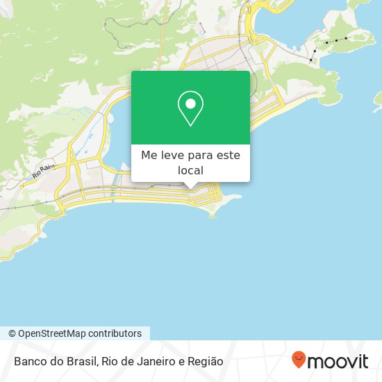 Banco do Brasil mapa