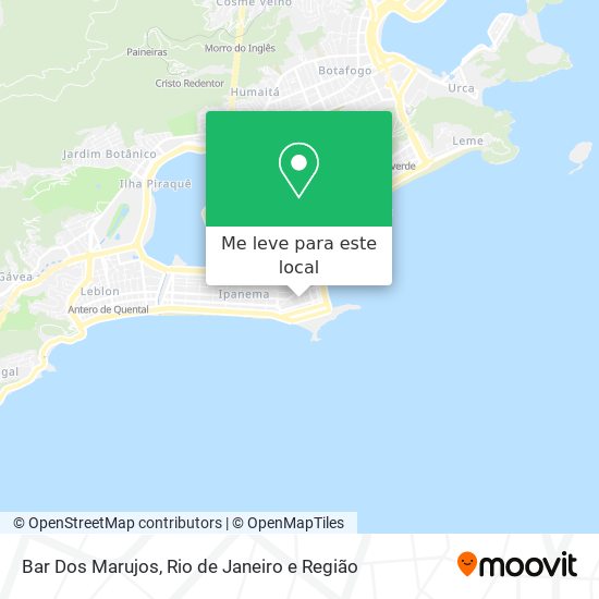 Bar Dos Marujos mapa