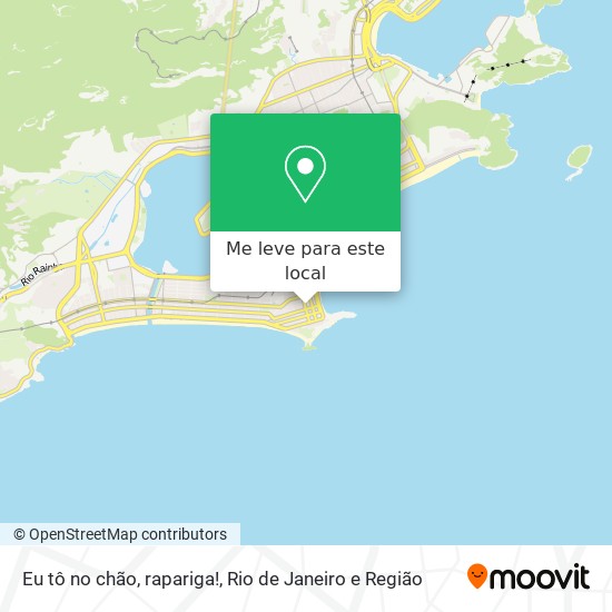 Eu tô no chão, rapariga! mapa