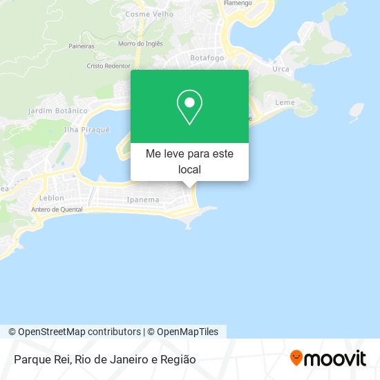 Parque Rei mapa