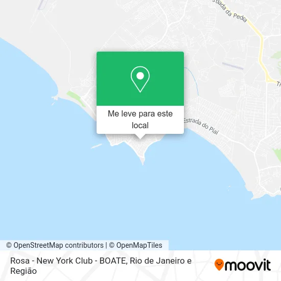 Rosa - New York Club - BOATE mapa