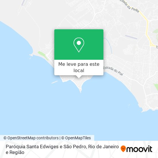 Paróquia Santa Edwiges e São Pedro mapa