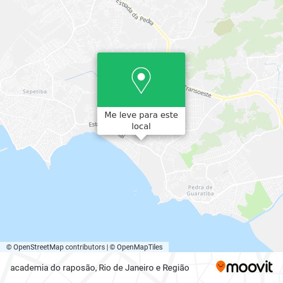 academia do raposão mapa