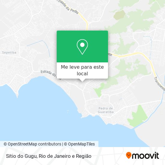 Sítio do Gugu mapa