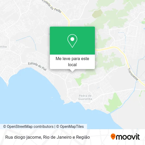 Rua diogo jacome mapa
