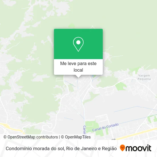 Condomínio morada do sol mapa