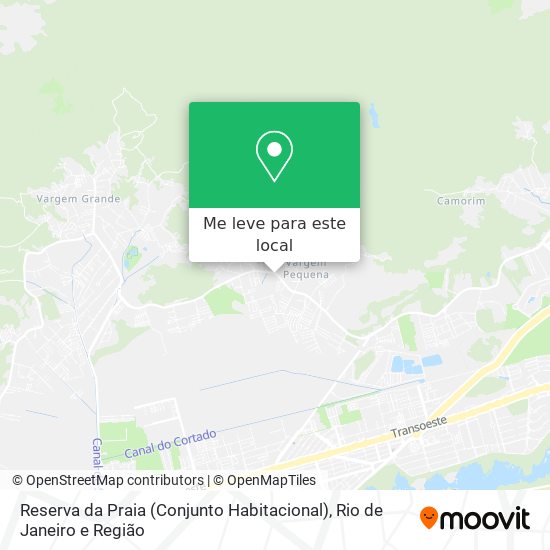 Reserva da Praia (Conjunto Habitacional) mapa