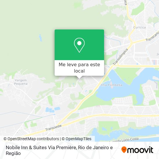 Nobile Inn & Suites Via Première mapa