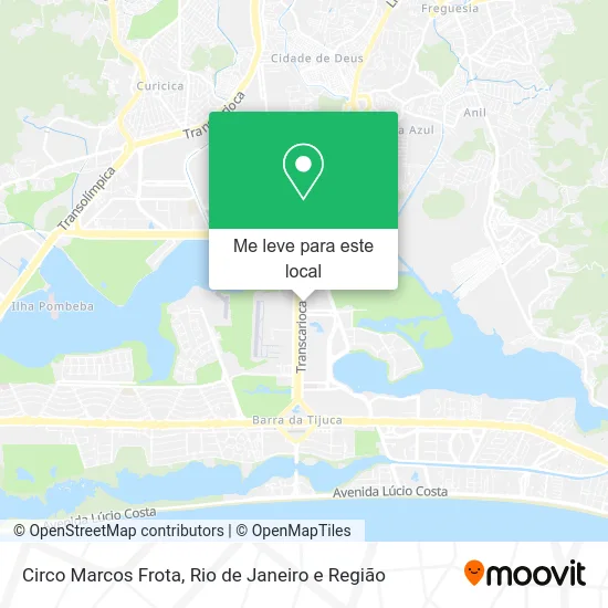 Circo Marcos Frota mapa