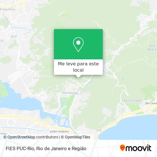 FIES PUC-Rio mapa