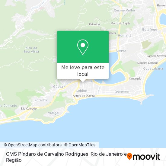 CMS Píndaro de Carvalho Rodrigues mapa