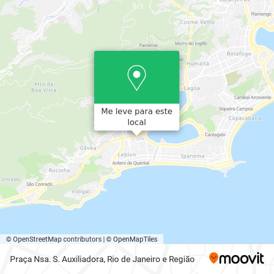 Praça Nsa. S. Auxiliadora mapa