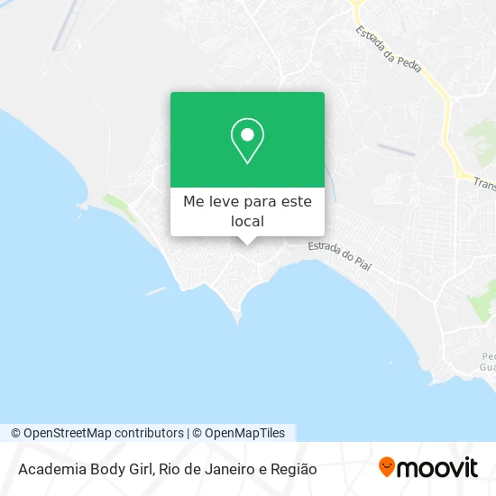 Academia Body Girl mapa